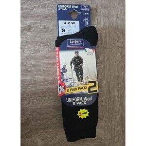 NEW Lorpen Uniform Wool Socks 2Pack Italian Merino Wool Men(S) 5-7 Women's 6-8.5